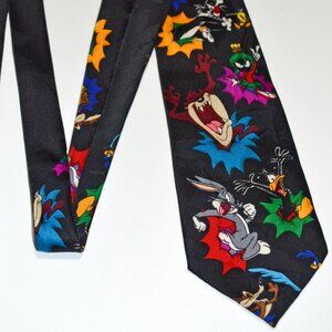 Looney Tunes Mania Necktie Bugs Bunny & Friends Business Casual